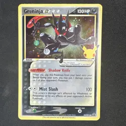 Greninja Star SWSH144 SWSH: Sword & Shield Promo Cards Holo Celebrations Pokemon - Image 1