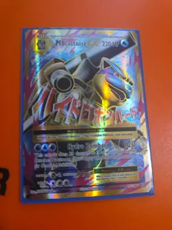 Pokemon TCG XY Evolutions Mega Blastoise EX Full Art Ultra Rare Holo Pack fresh! - Image 1