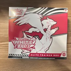 Pokemon White Flare ETB Regular Elite Trainer Box TCG Sealed - Image 1