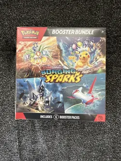 Pokemon TCG Surging Sparks Booster Bundle (6 Packs) Factory Sealed - Image 1