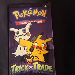 Pokemon Trick Or Trade 2024 Single Pack- 3 Cards Per Pack Holo In Every Pack - Image 2