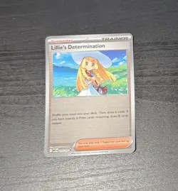 Lillie's Determination Reverse Holo 119/132 - Mega Evolution - Pokemon - NM/M - Image 1