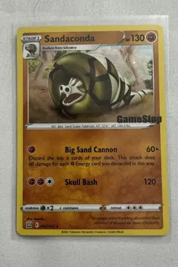 Sandaconda - (Gamestop Exclusive) 082/163 Stamped Promo Holo Pokemon TCG NM - Image 1