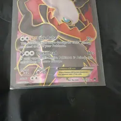 Pokemon 2016 118/122 Darkrai EX Full Art Breakpoint - Image 2
