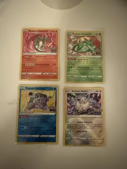 Pokemon Go - Big Three Radiant's Bundle (Charizard, Blastoise, Venusaur, & Eevee - Image 1