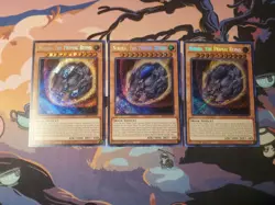 3X NIBIRU THE PRIMAL BEING 1ST EDITION SECRET RARE RA01-EN015 YUGIOH! - Image 1