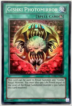 HA07-EN026 Gishki Photomirror - Super Rare Unlimited Lightly Played YuGiOh Card - Image 1