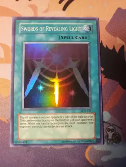 YUGIOH SWORDS OF REVEALING LIGHT LOB-101 SUPER - Image 1