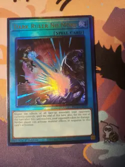Yugioh! Dark Ruler No More - RA01-EN060 - Prismatic Ultimate Rare - 1st Ed - Image 1