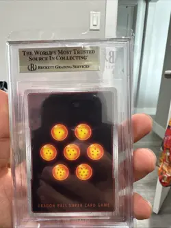 BGS 9.5 2021 SON GOKU DRAGON BALL SUPER CARD GAME CROSS SPIRITS BT14-152 SCR - Image 2