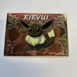 Pokemon Japanese Meiji Eevee Embossed Promo Foil Get Card 1999 Eievui - Image 1