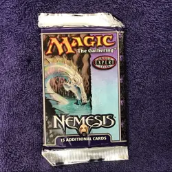 2000 NEMESIS Booster Pack 15 CARDS Magic the Gathering New / Sealed - Image 1
