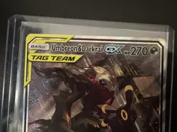 Umbreon & Darkrai GX SM241 Promo Pokemon Card Near Mint Minus - Image 3