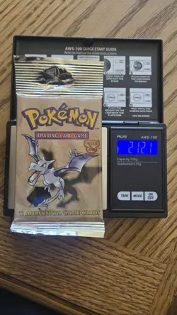 Pokemon Unopened Fossil Booster Pack 11 Cards Factory Sealed 1999 (1 Pack) Heavy 742818061599 - Image 1