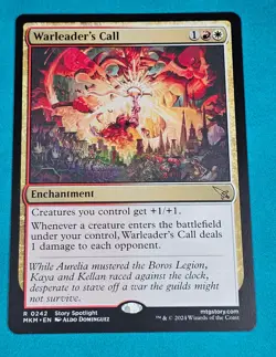 MTG Warleader's Call - MKM - Murders at Karlov Manor Magic the Gathering NM 0242 - Image 1