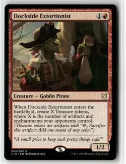 magic the gathering Dockside Extortionist Commander 2019 #24 - Image 1