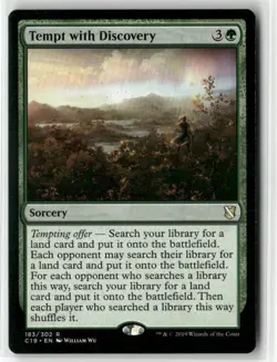 magic the gathering Tempt with Discovery Commander 2019 #183 - Image 1