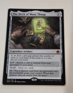 The Deck of Many Things Adventures in the Forgotten Realms Regular - Image 1
