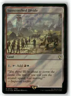 Sunscorched Divide (Surge Foil) Commander: Final Fantasy Foil - Image 1