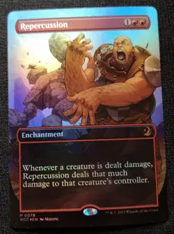 Repercussion - Anime - Foil - Enchanting Tales - WOT - NM Unplayed - EN - 0078 - Image 1
