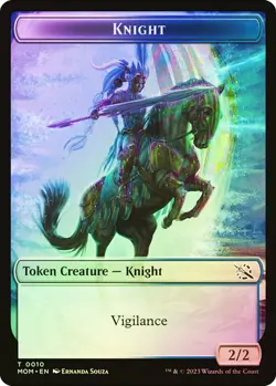 1x NM FOIL TOKEN First Mate Ragavan #6 Knight #10 - Image 2