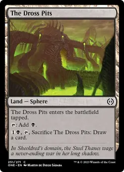 THE DROSS PITS x4 mtg NM-M Phyrexia All Will Be One 4 Common - Image 1