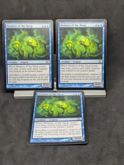 Denizen of the Deep X3 LP Core Set 10th Edition MTG - Image 1