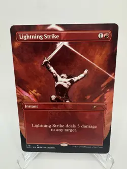 MTG Magic the Gathering Lightning Strike (724/1455) Secret Lair Drop Series NM - Image 1