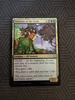 mtg wardens of the cycle foil foundations - Image 1