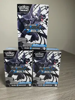 Pokemon TCG / Scarlet & Violet / Black Bolt / Booster Bundle / IN HAND SHIPS NOW - Image 2