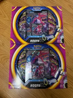 POKEMON TCG Hoopa V Box Fusion Strike Sword & Shield Factory Sealed !! IN HAND!! - Image 3