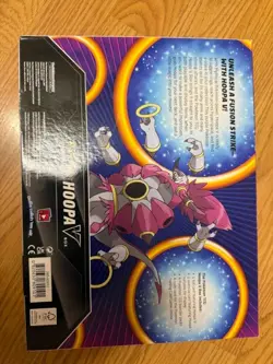 POKEMON TCG Hoopa V Box Fusion Strike Sword & Shield Factory Sealed !! IN HAND!! - Image 4