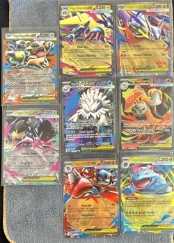 8 Pokemon Mega Evolution Ex LOT Near Mint/Mint - Image 1