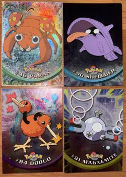 1999 Pokemon Topps Chrome lot Of 44 Vintage LP To HP - Image 1