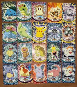 1999 Pokemon Topps Chrome lot Of 44 Vintage LP To HP - Image 3