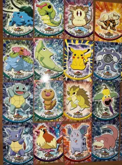 1999 Pokemon Topps Chrome lot Of 44 Vintage LP To HP - Image 4