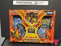 2017 Pokemon Sun and Moon Tapu KoKo collection box New in Package Nice!! - Image 4