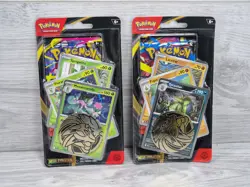 Pokemon TCG Mega Evolutions Blister Pack x2 Tyranitar & Meowscarada New & Sealed - Image 1