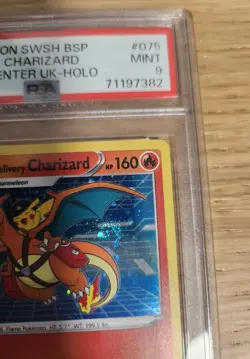 Pokemon Double Swirl Special Delivery Charizard PSA 9 - Image 1