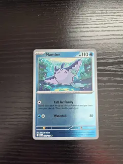 Pokemon Mega Evolution ME01 - Mantine - 032/132 - Reverse Holo - Image 1