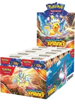 Pokemon Surging Sparks Build & Battle Sealed Display (10 Kits Inside) - Image 1