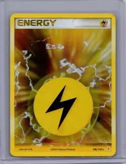 Pokemon Holon Phantoms #108/110 Lightning Energy Lightly played - Image 1