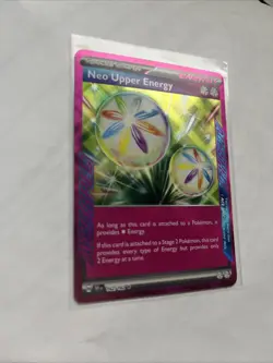 Pokemon TCG Neo Upper Energy 162/162 Temporal Forces ACE SPEC Rare Holo NM - Image 2