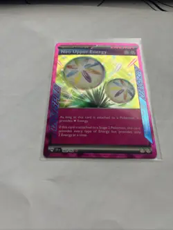 Pokemon TCG Neo Upper Energy 162/162 Temporal Forces ACE SPEC Rare Holo NM - Image 4