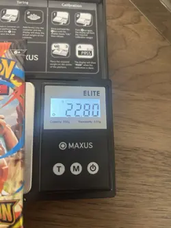 Extremely heavy 22.80g! Pokemon Mega Evolution booster pack English - Image 2