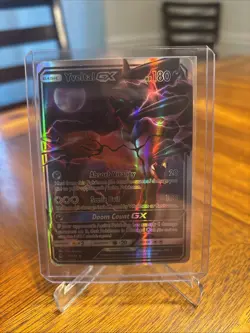 Pokemon TCG Yveltal GX 79/131 Forbidden Light Ultra Rare Holo LP - Image 2