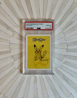 2019 Pokemon Old Maid Pikachu Japanese PSA 10 Gem Mint - Image 1