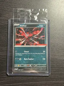 New Sealed Yveltal 088/132 Reverse Holo Mega Evolution Pokemon GameStop Promo - Image 1
