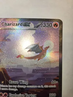 Pokemon 151 CHARIZARD ex #199/165 SIR Secret Illustration Rare - Image 4