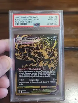 PSA 10 Eternatus VMAX FA SWSH Shining Fates SV122/SV122 2021 Pokemon - Image 1